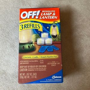 Off! Mosquito Lamp Refills Bug Repellant